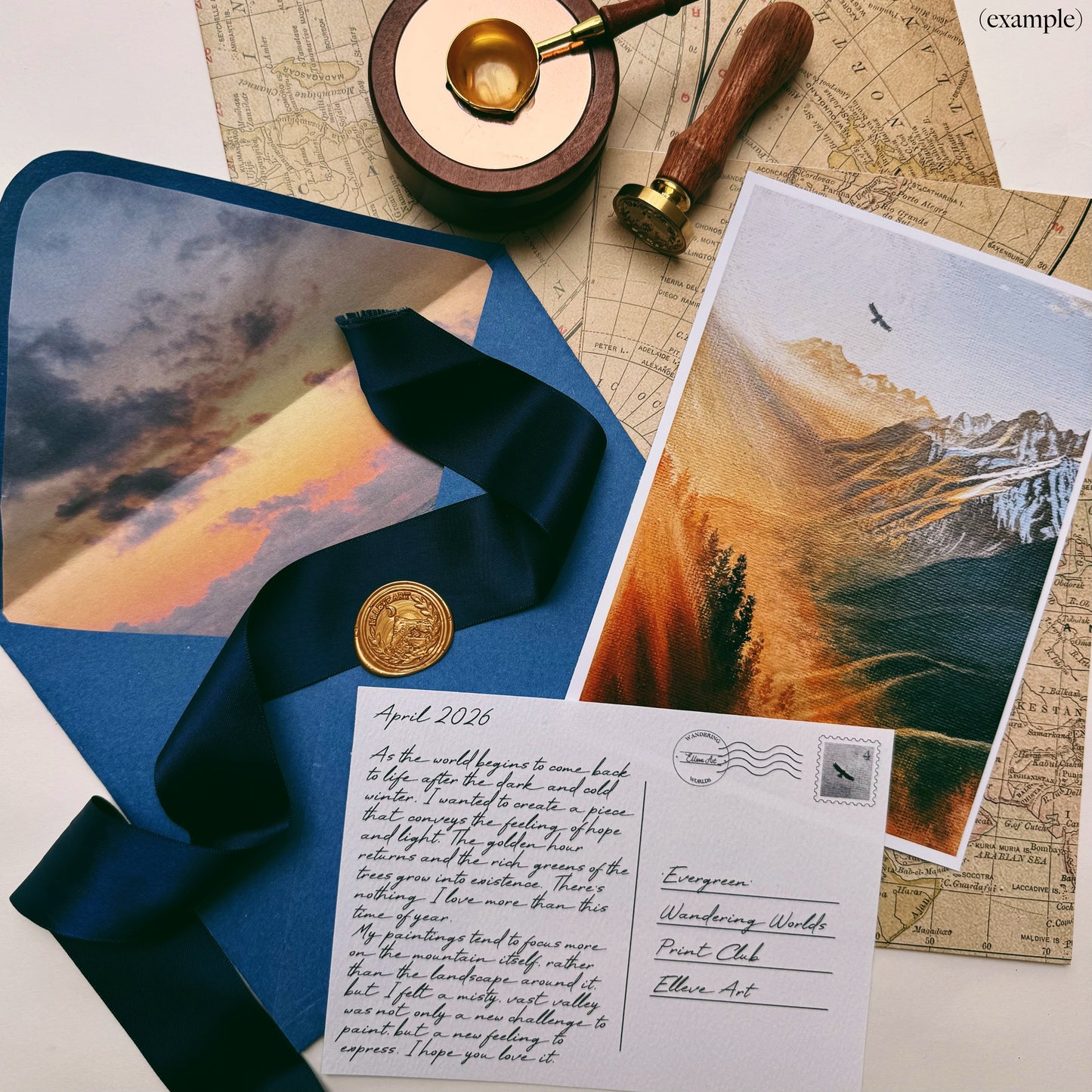 Wandering Worlds Print Club Subscription